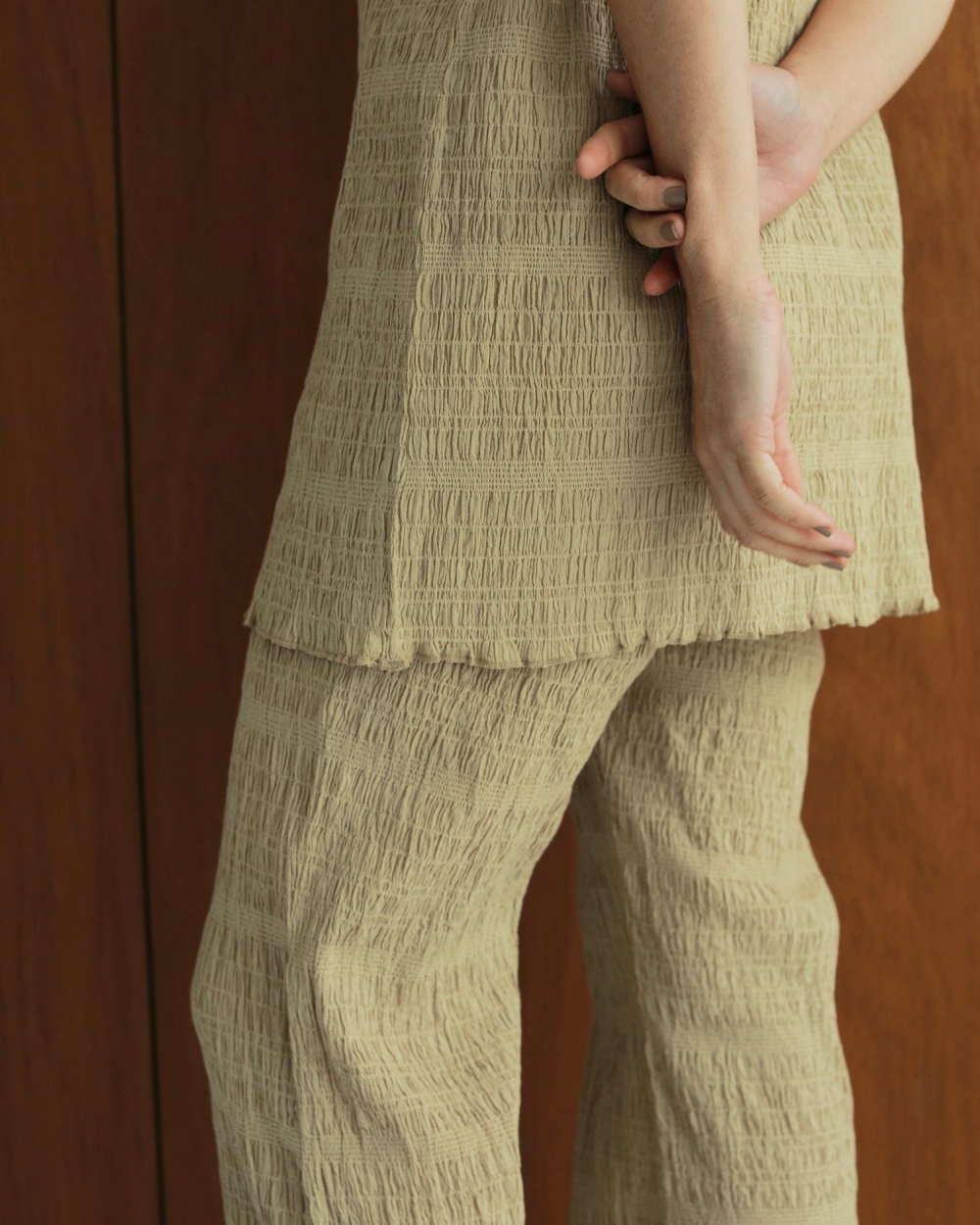 トップス anuke Typewriter Shirring Tops ànuke online store（アンヌーク） / Typewriter Shirring