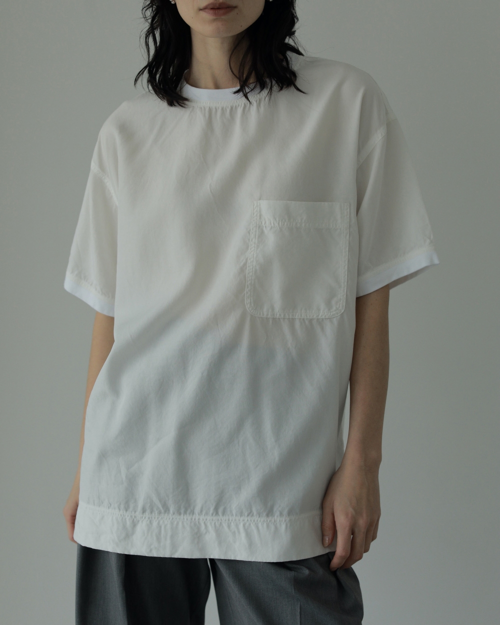 Oversize Pocket Pullover Oversize Pocket Pullover,オーバーサイズポケットプルオーバー,Tシャツ,ポケットT,カットソー,半袖,anuke,アンヌーク,lifes,ライフズ