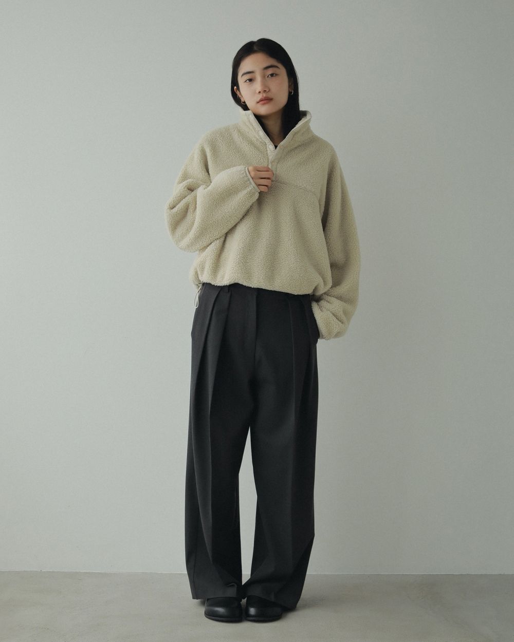 ⭐︎新品未使用タグ付き⭐︎アンヌーク　ボアブルゾン アンヌーク ボアブルゾン （anuke（アンヌーク）の通販 | 正規