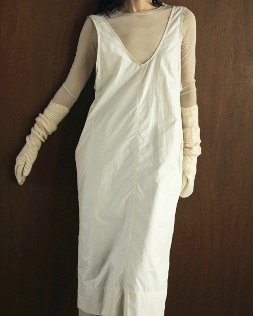 Balloon Cut Onepiece / anuke ホワイトさ新品38 ànuke online store（アンヌーク） / Balloon Cut