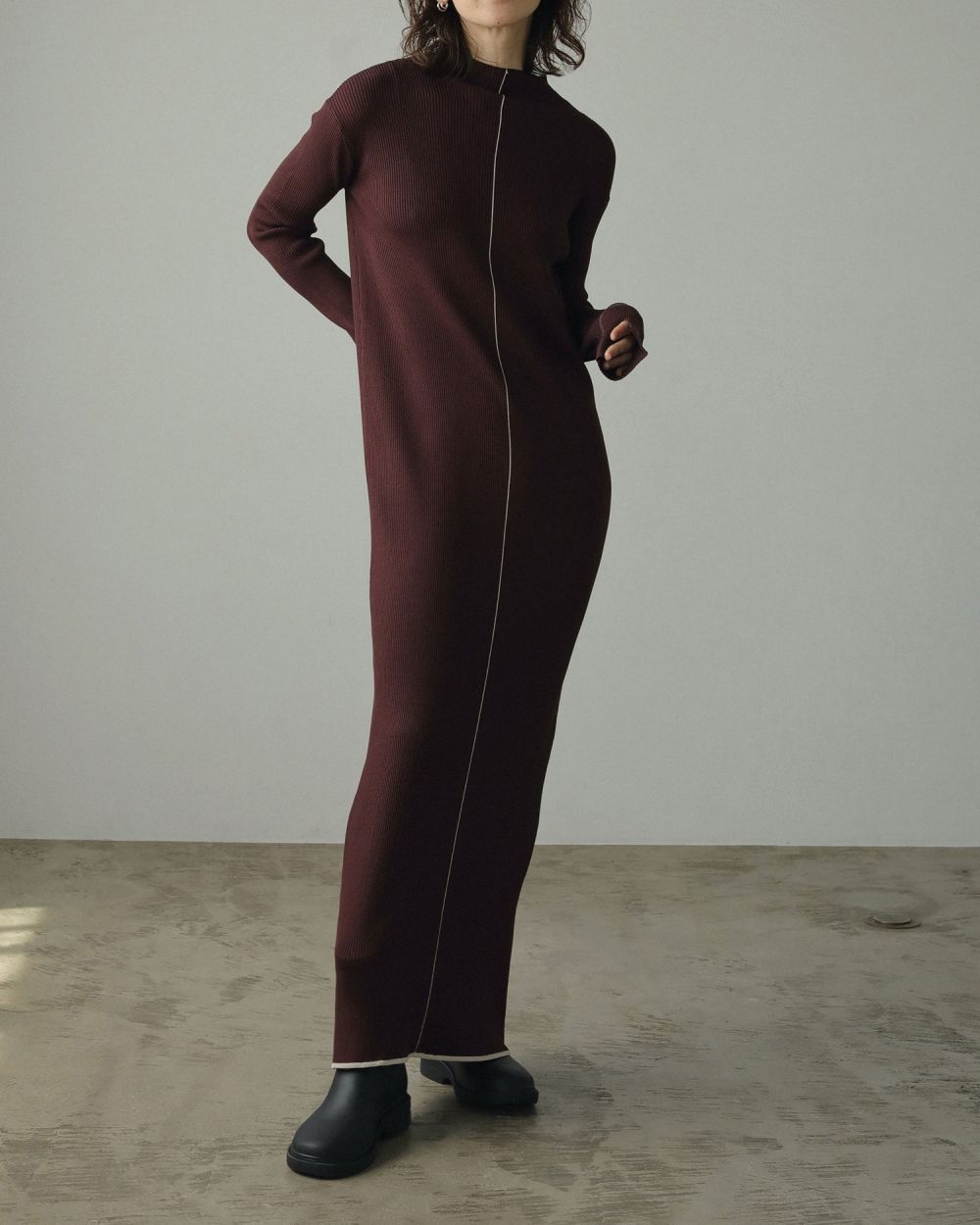 ànuke online store（アンヌーク） / Line Knit OnepieceLine Knit