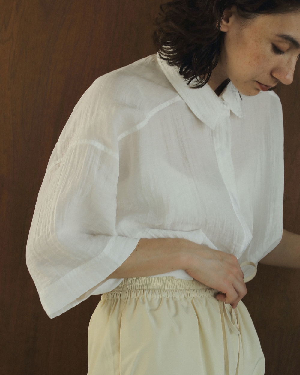 Halfsleeve Loose Shirts Halfsleeve Loose Shirts,シャツ,ブラウス,半袖,トップス,羽織,大きめ,オーバーサイズ,62420414,春夏,anuke,アンヌーク,lifes,ライフズ