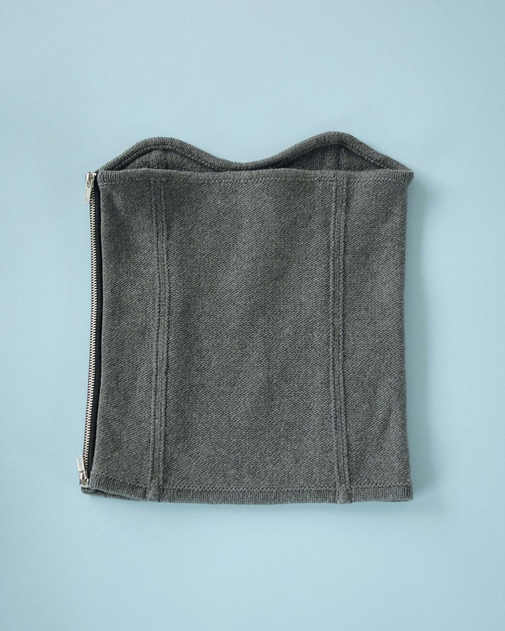 ànuke online store（アンヌーク） / Sidezip Knit BustierSidezip