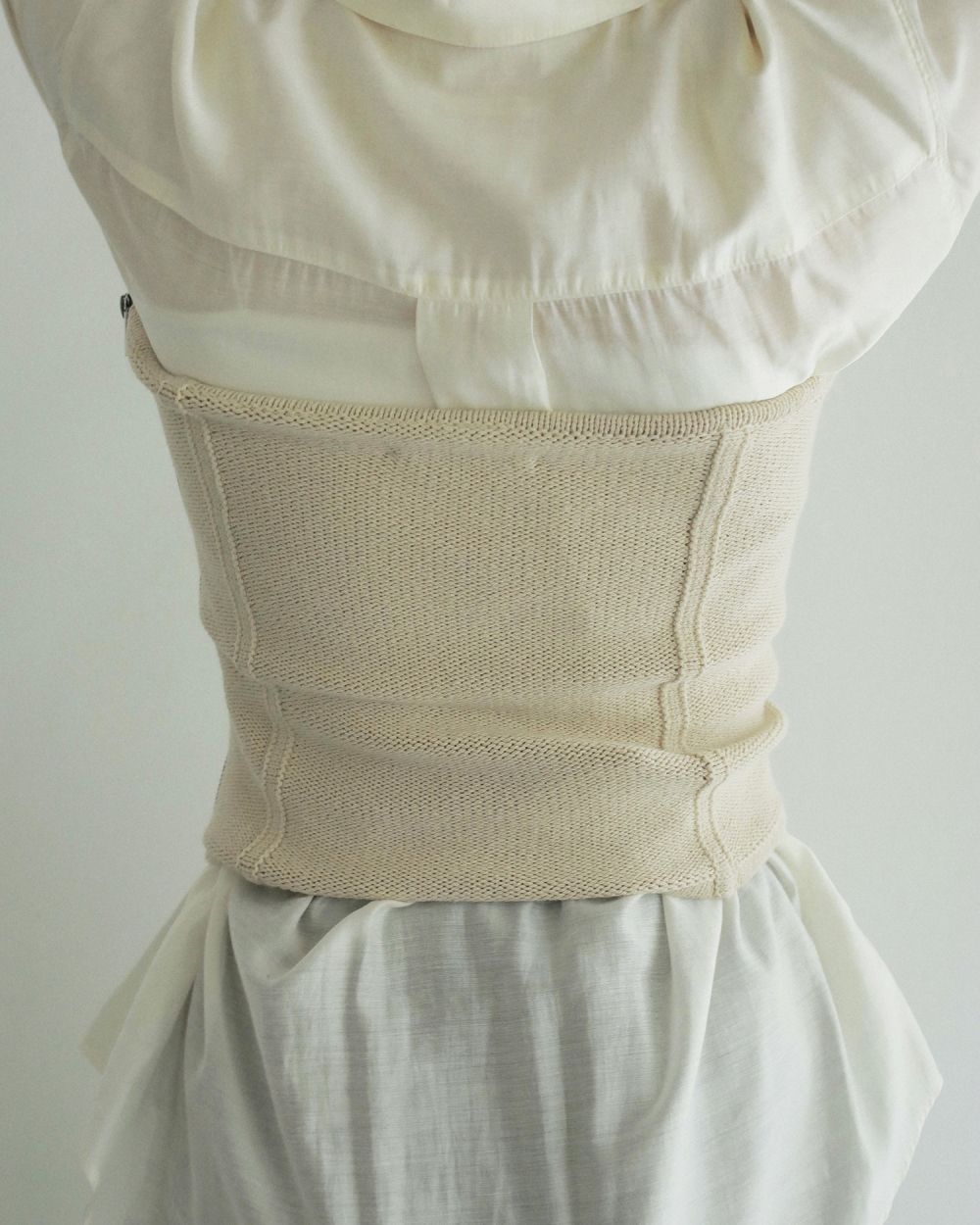 ànuke online store（アンヌーク） / Sidezip Knit BustierSidezip