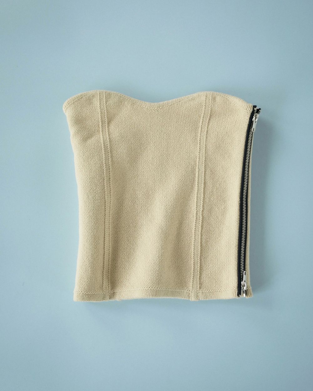 ànuke online store（アンヌーク） / Sidezip Knit BustierSidezip