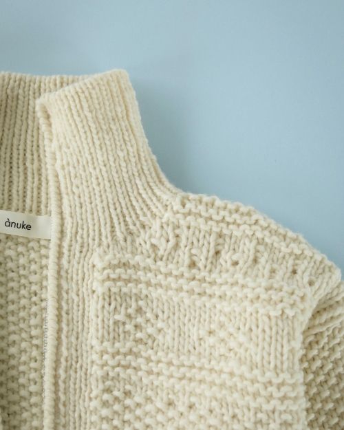 ànuke online store（アンヌーク） / Wool Zip KnitWool Zip Knit