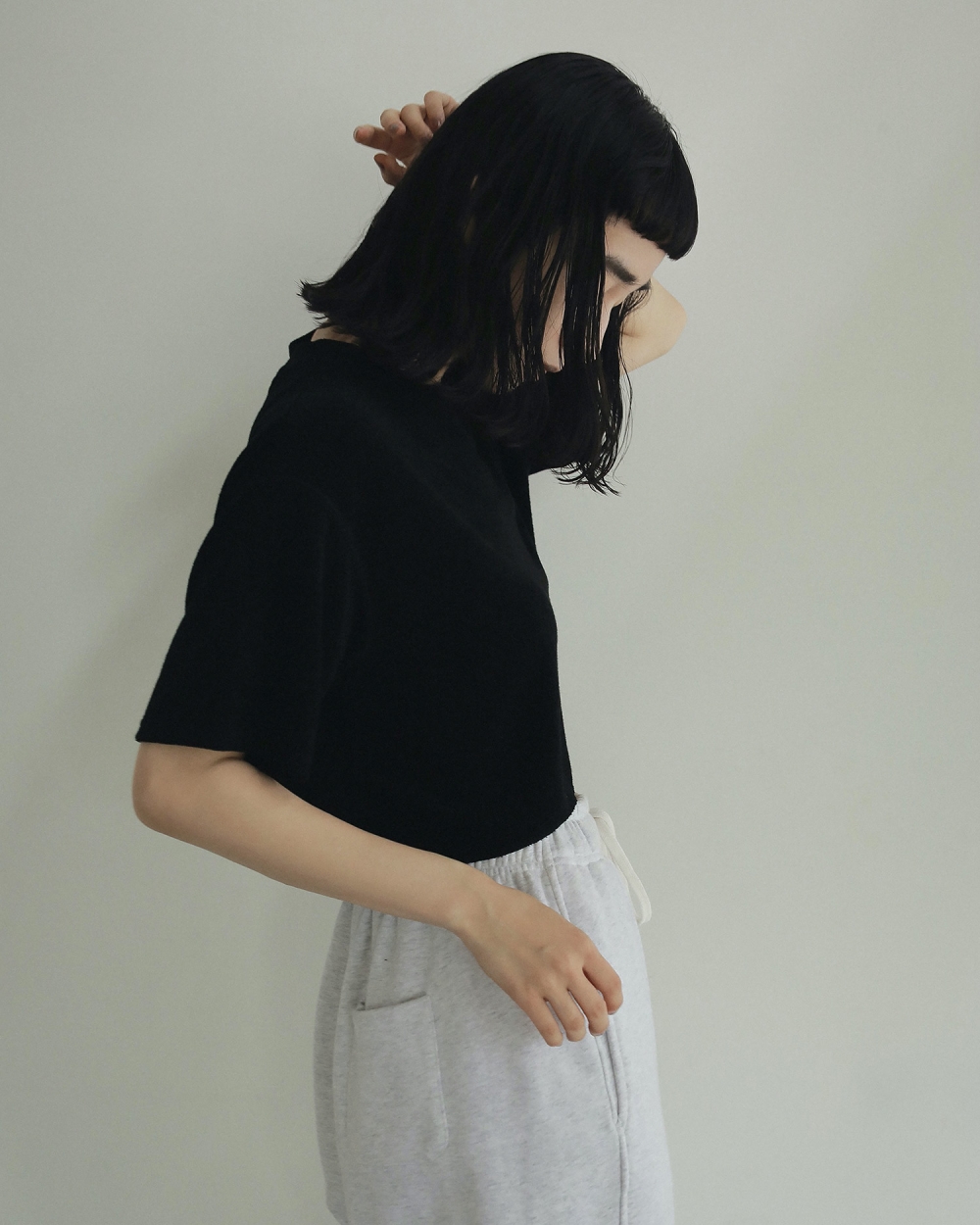 Pile Compact T-shirts Pile Compact T-shirts,Tシャツ,トップス,カットソー,パイル地,コンパクト,ショート丈,ミドル丈,62420612,春夏,anuke,アンヌーク,lifes,ライフズ