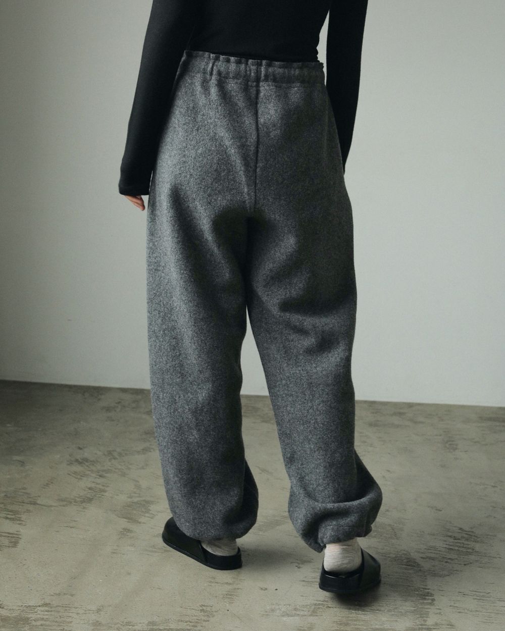 Drawstring Wool Pants Drawstring Wool Pants,ドロストリングウールパンツ,62420708,ボトムス,パンツ,ウールパンツ,anuke,アンヌーク,lifes,ライフズ