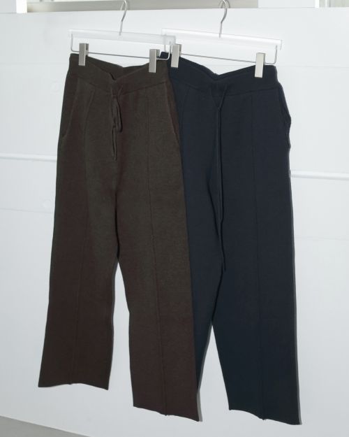 ànuke online store（アンヌーク） / Pintuck Knit PantsPintuck Knit
