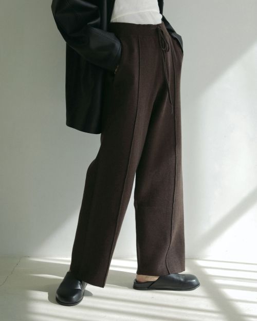 ànuke online store（アンヌーク） / Pintuck Knit PantsPintuck Knit
