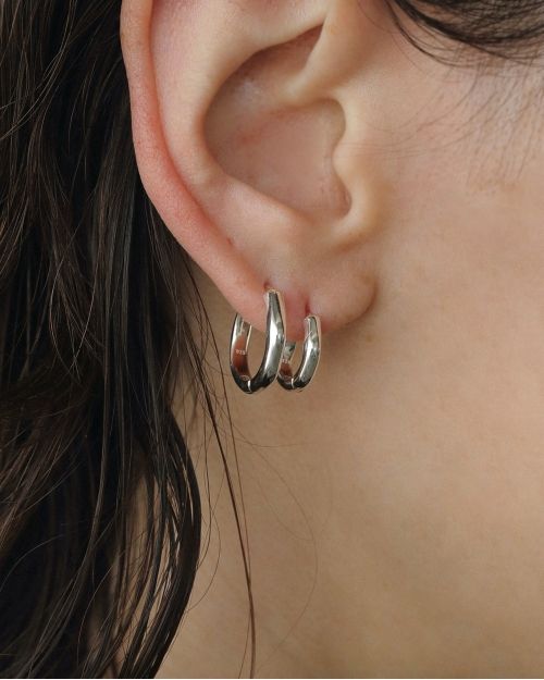 ànuke online store（アンヌーク） / Bamboo Hoop Pierce(Large)Bamboo