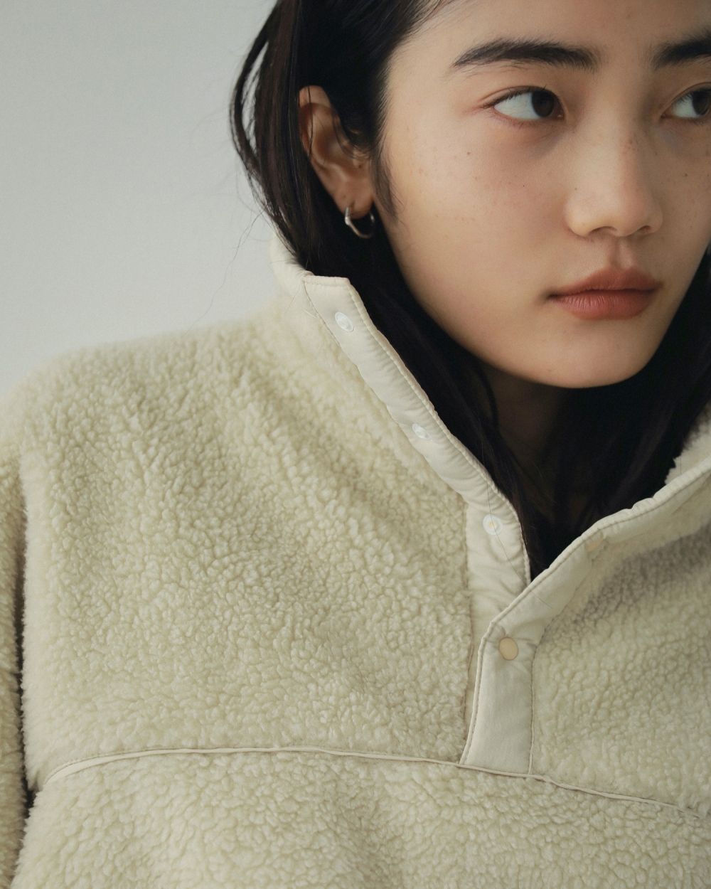 Bamboo Hoop Pierce(Large) Bamboo Hoop Pierce(Large),アクセサリー,アクセ,ピアス,キャッチレス,ジュエリー,62420909,秋冬,anuke,アンヌーク,lifes,ライフズ