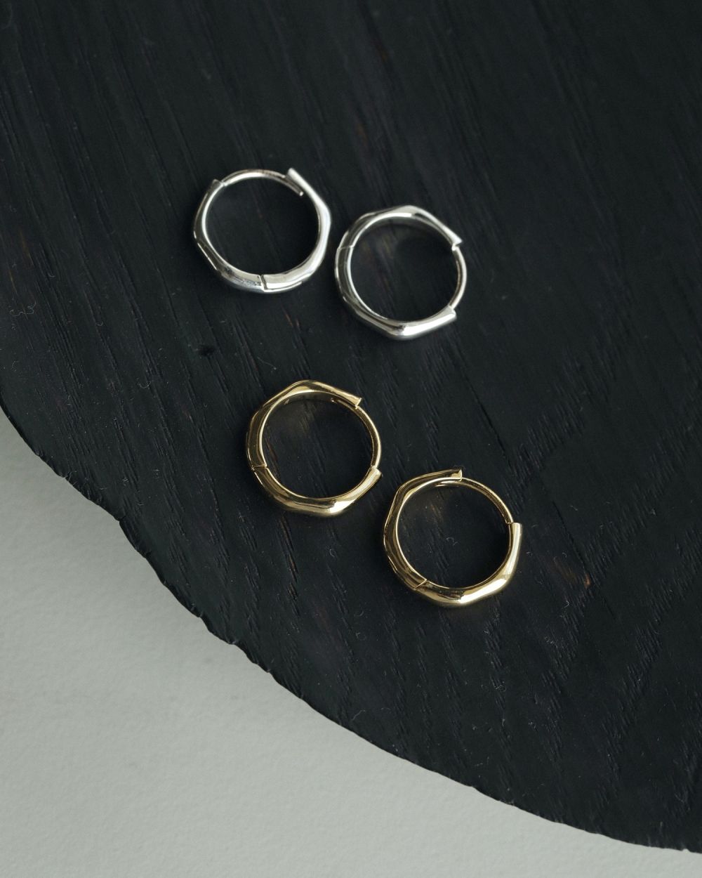 Bamboo Hoop Pierce(Large) Bamboo Hoop Pierce(Large),アクセサリー,アクセ,ピアス,キャッチレス,ジュエリー,62420909,秋冬,anuke,アンヌーク,lifes,ライフズ