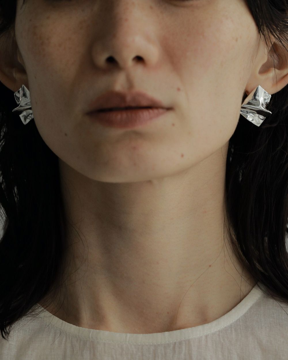 Plate Nuance Pierce (mini) Plate Nuance Pierce (mini),プレートニュアンスピアスミニ,62420999,ピアス,イヤリング,アクセサリー,anuke,アンヌーク,lifes,ライフズ