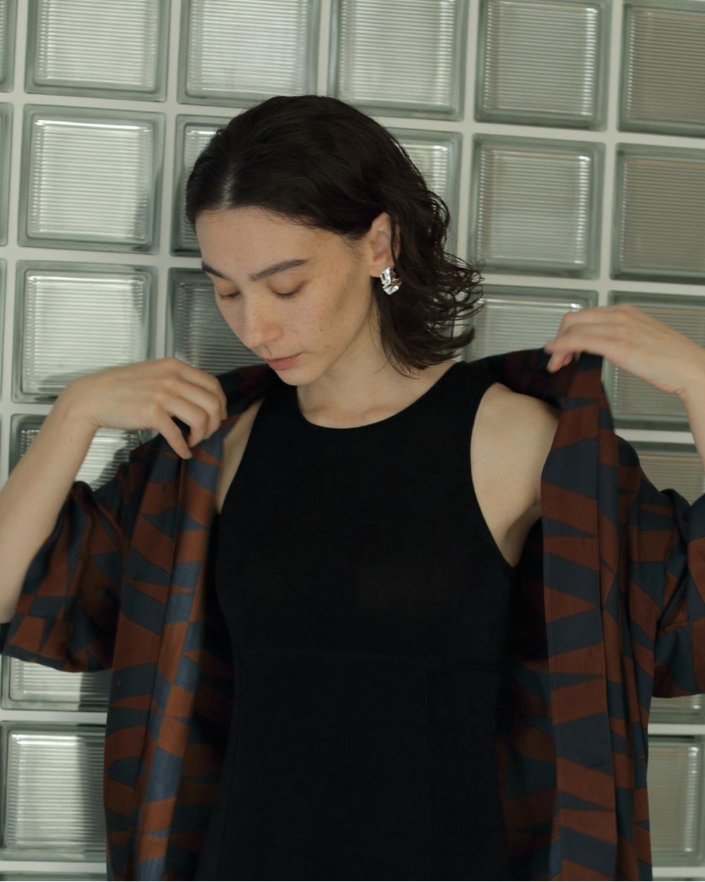 Plate Nuance Pierce (mini) Plate Nuance Pierce (mini),プレートニュアンスピアスミニ,62420999,ピアス,イヤリング,アクセサリー,anuke,アンヌーク,lifes,ライフズ