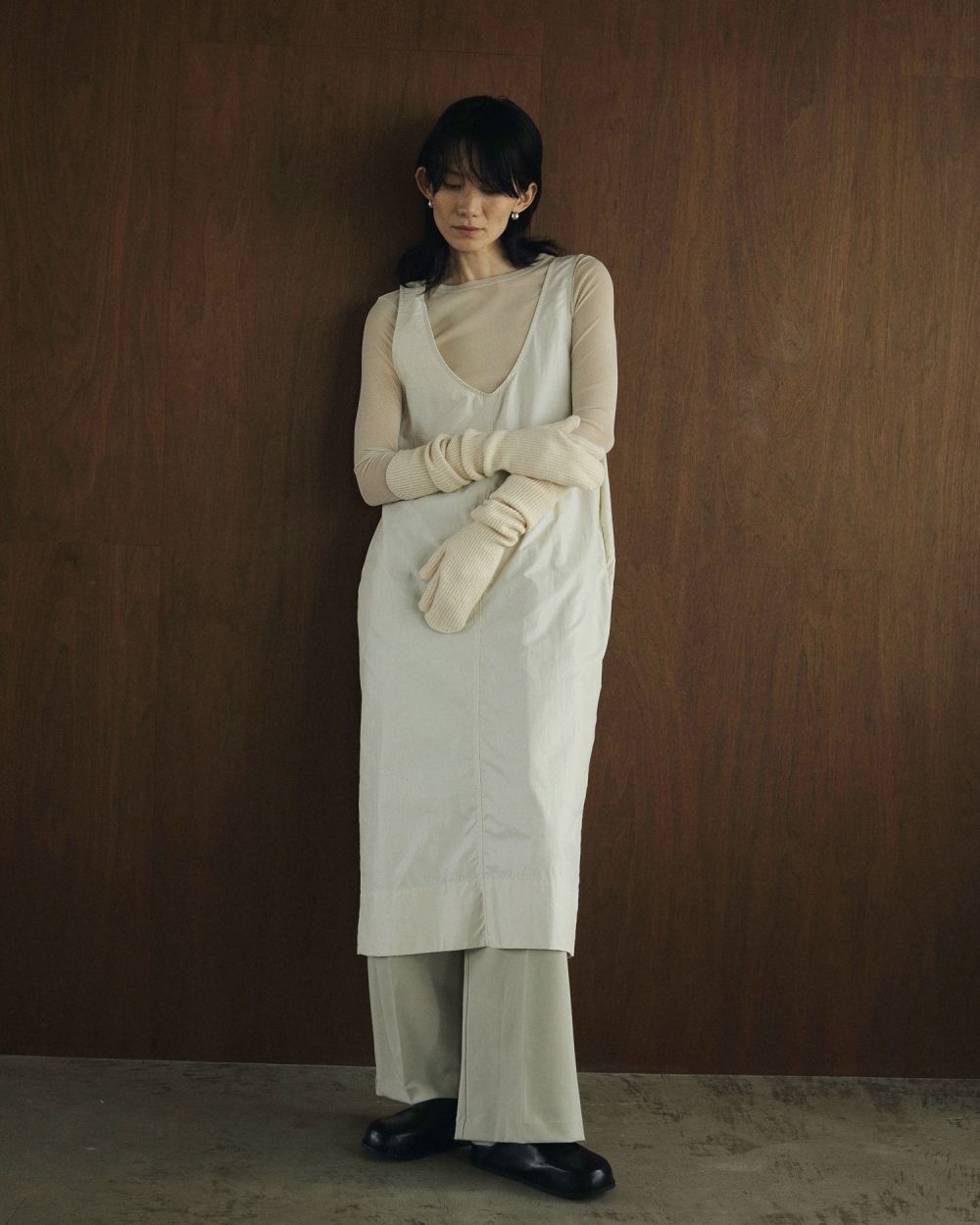 Rib Knit Armwarmers Rib Knit Armwarmers,リブニットアームウォーマー,62421002,手袋,ニット,アームウォーマー,anuke,アンヌーク,lifes,ライフズ