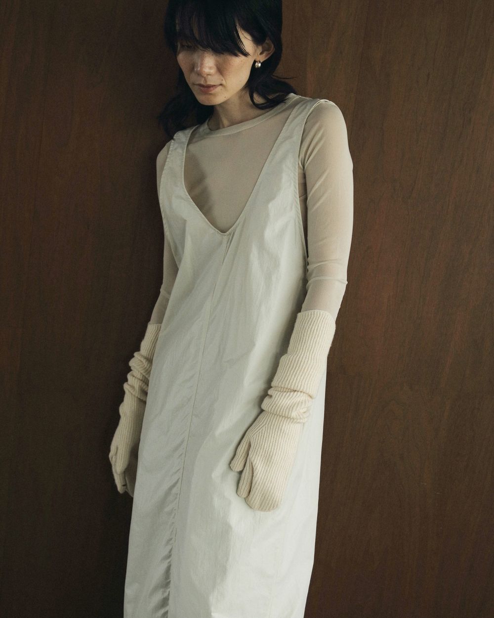 Rib Knit Armwarmers Rib Knit Armwarmers,リブニットアームウォーマー,62421002,手袋,ニット,アームウォーマー,anuke,アンヌーク,lifes,ライフズ