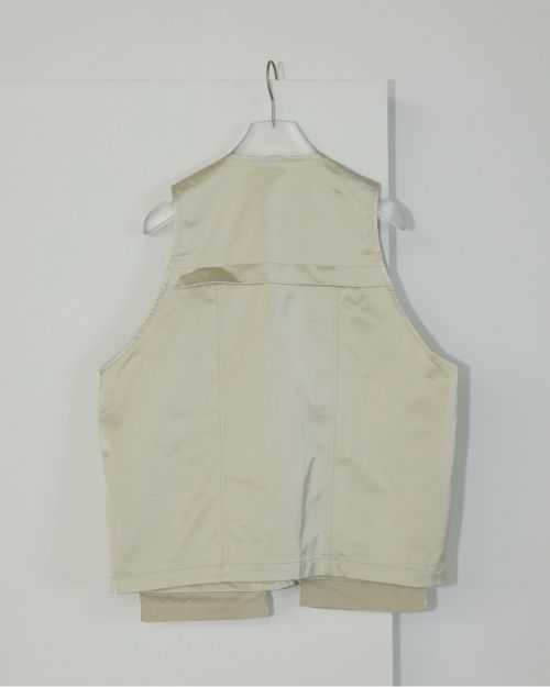 ànuke online store（アンヌーク） / Satin Pocket VestSatin