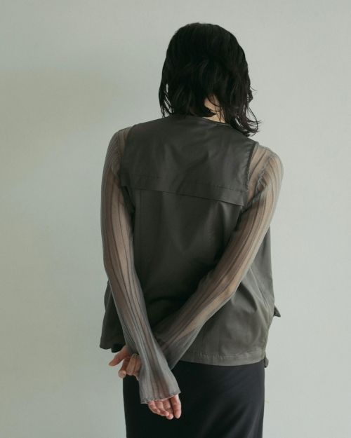 ànuke online store（アンヌーク） / Satin Pocket VestSatin