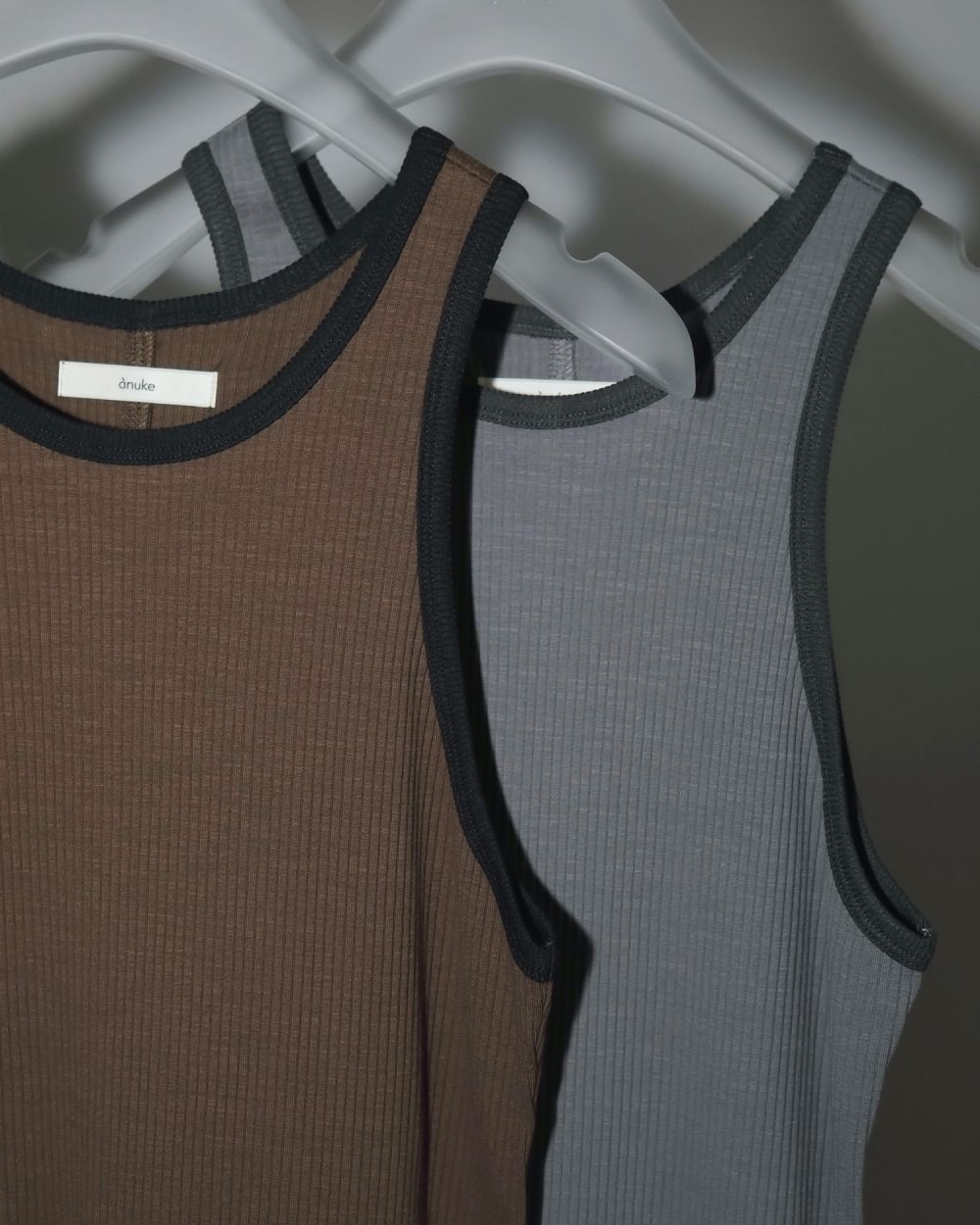 ànuke online store（アンヌーク） / Bicolor Rib