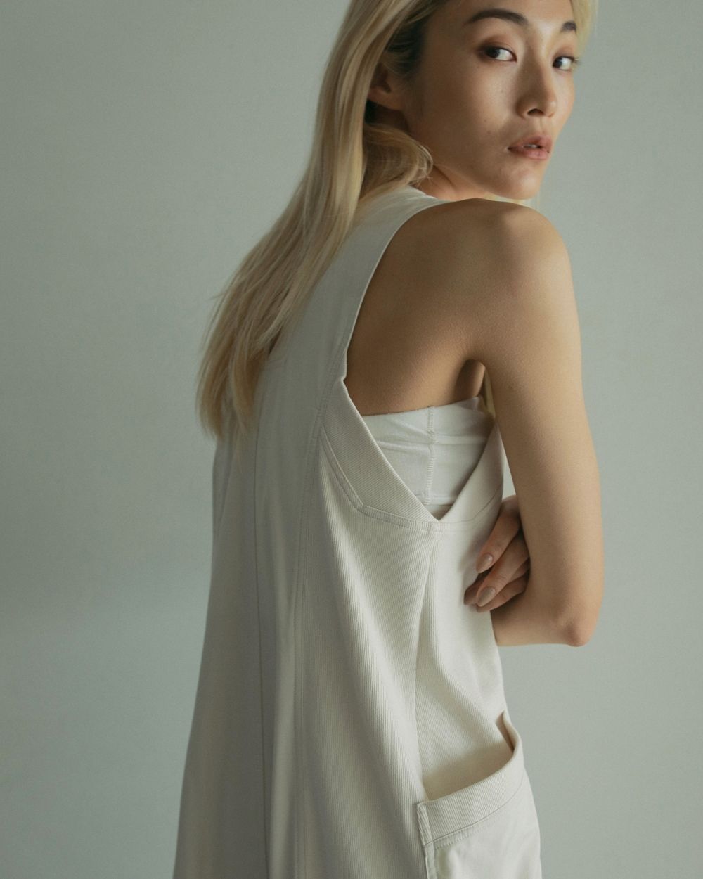 anuke アンヌーク Drawstring Vneck Combinaison 62510316