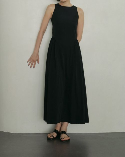 【YILON】Layered gather op ワンピース BLACK YILON MADE】 Layered gather op ワンピース - メルカリ