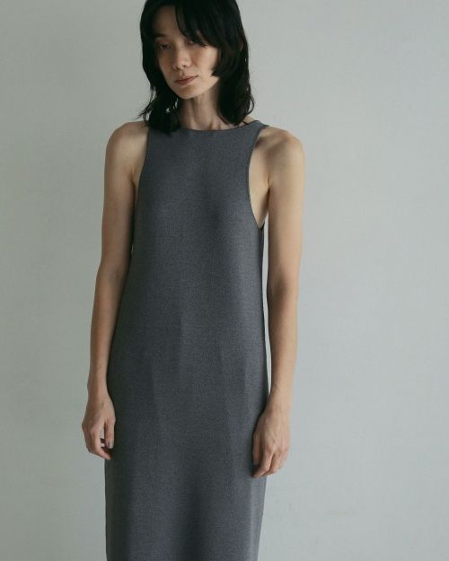 amergeグレー ノースリーブ ニットワンピース amergeグレー ノースリーブ ニットワンピース - メルカリ