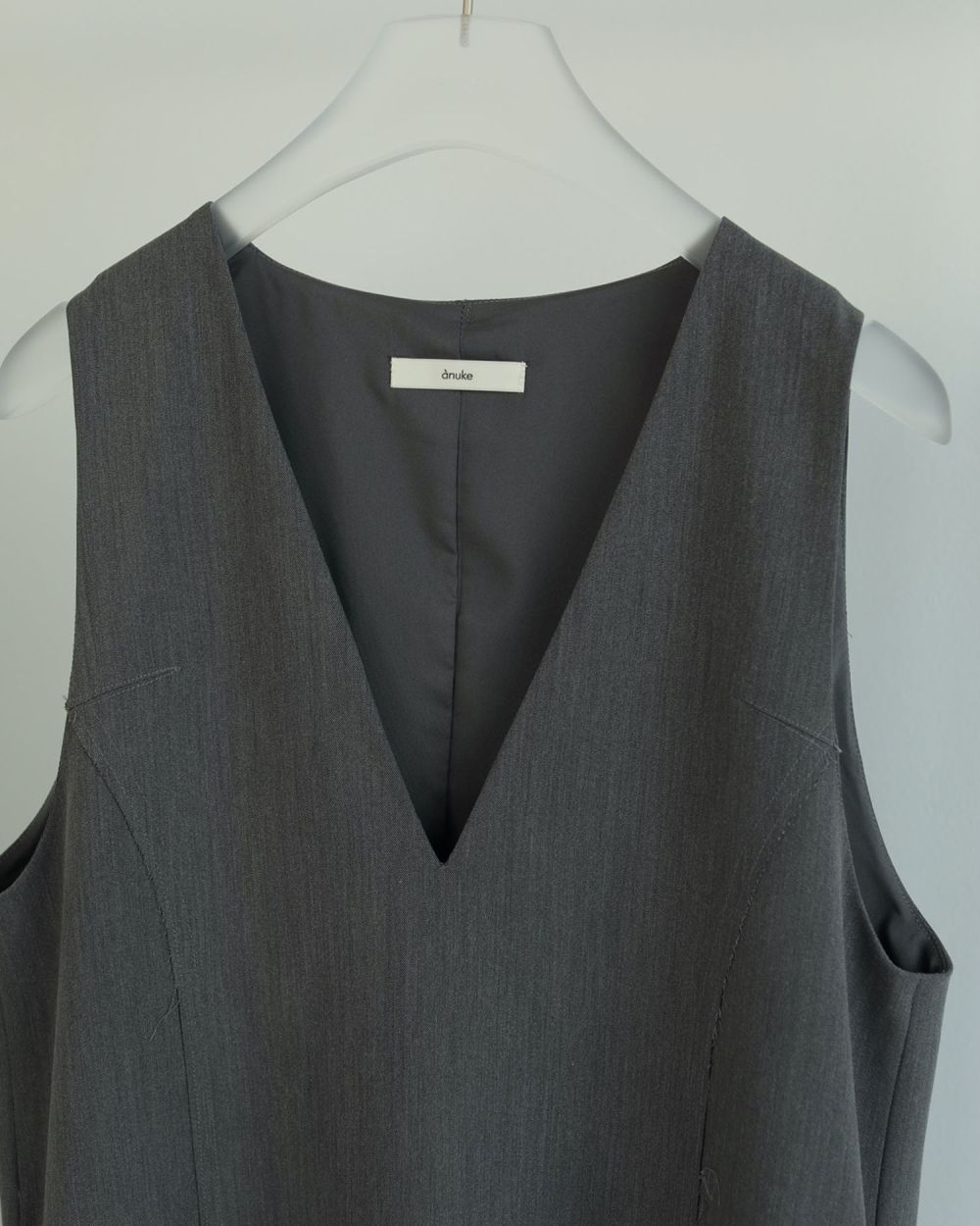 ワンピース anuke Cutoff Rib Onepiece ànuke online store（アンヌーク） / Cutoff Rib OnepieceCutoff