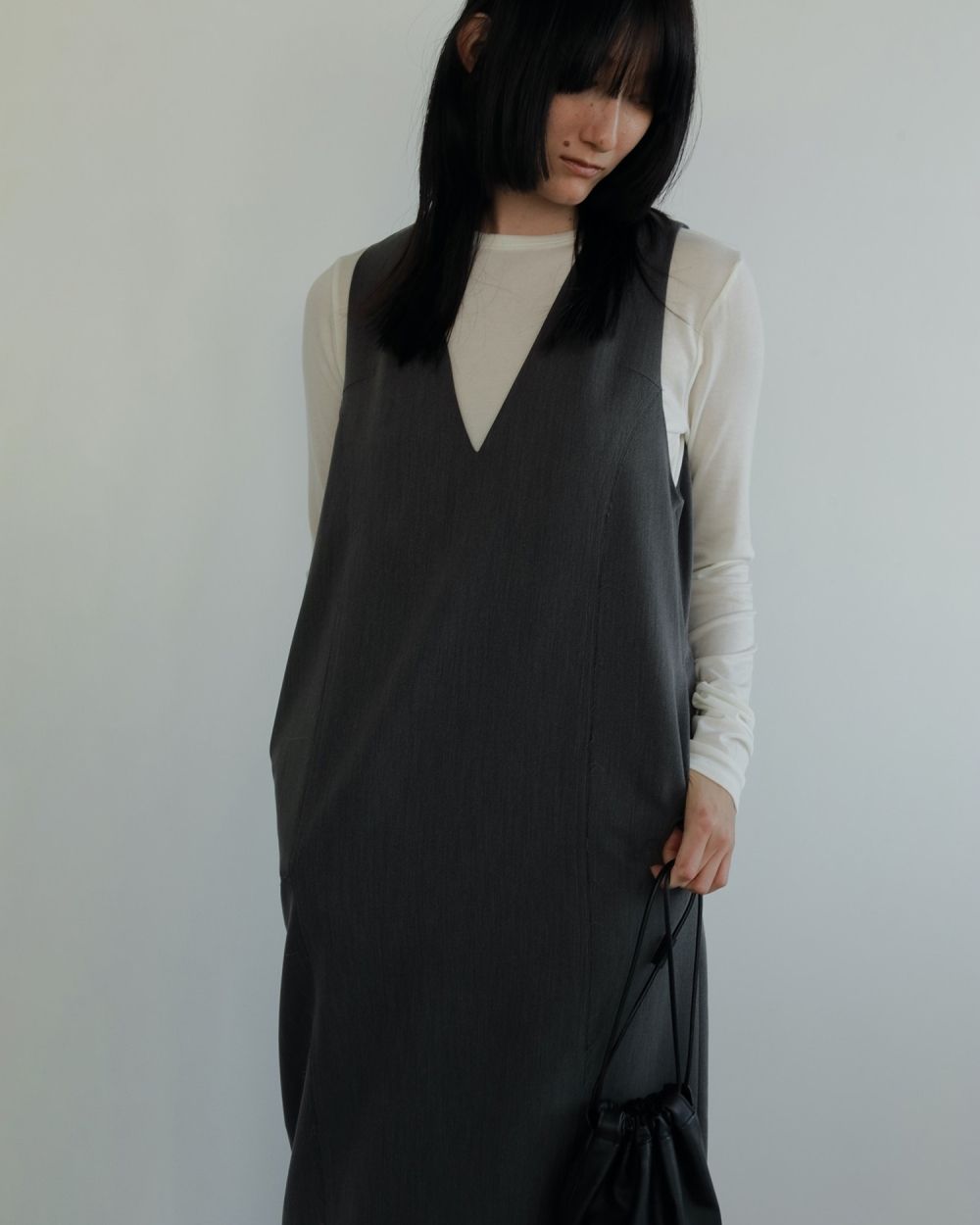 ワンピース ace v cut onepiece Black01 ace v cut onepiece Black01