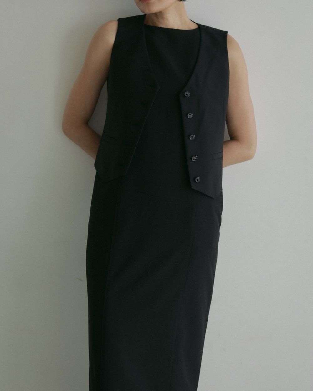 ànuke online store（アンヌーク） / Sleeveless Pintuck