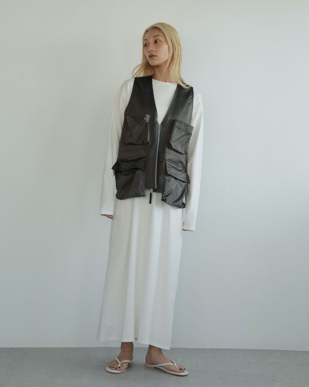 ànuke online store（アンヌーク） / Back Layered OnepieceBack
