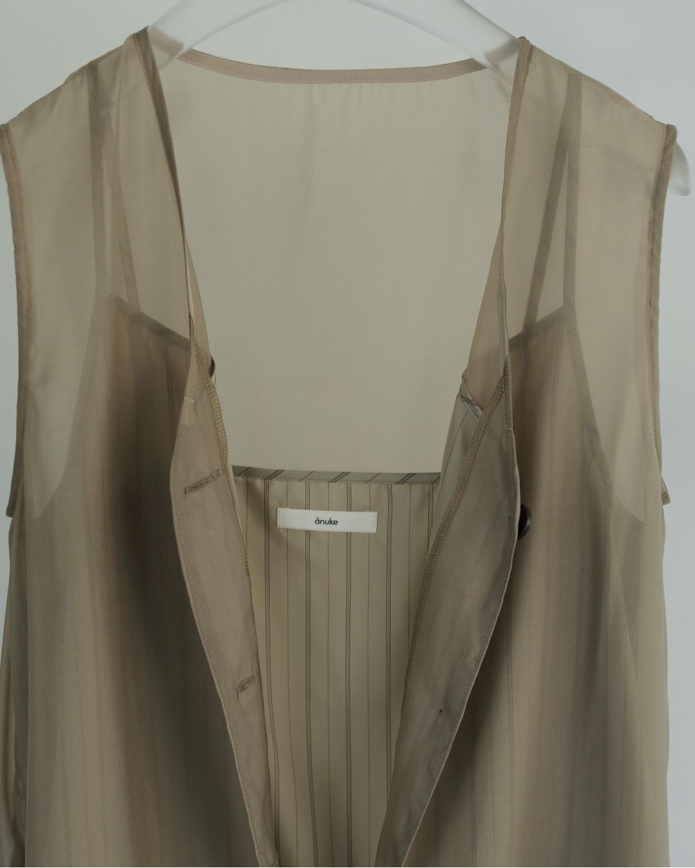 anuke アンヌーク　Stripe Layered Onepiece anuke(アンヌーク) Stripe Layered Onepiece | サウスオレンジ