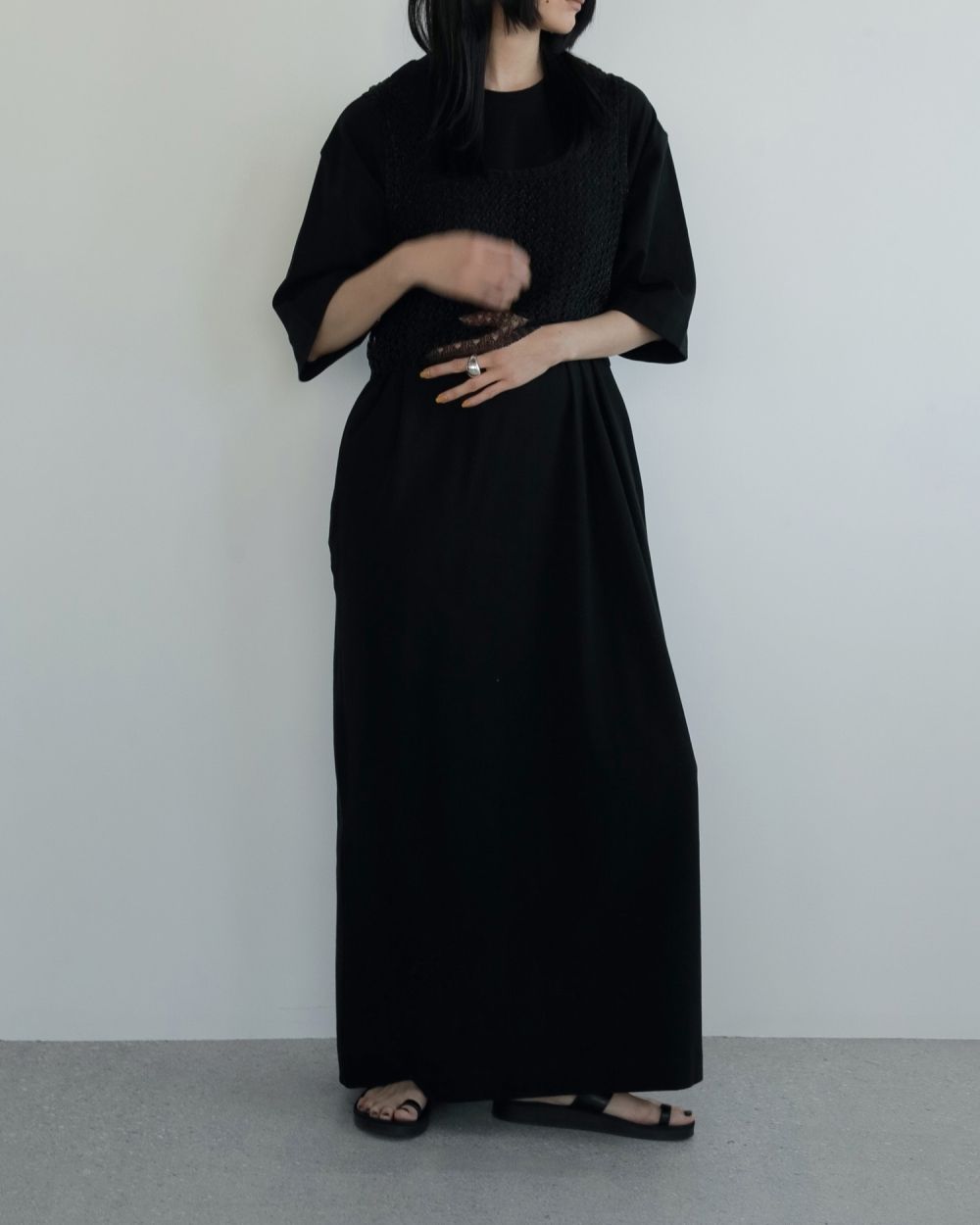 アンヌーク　Over T-shirts Onepiece ànuke online store（アンヌーク） / Over T-shirts
