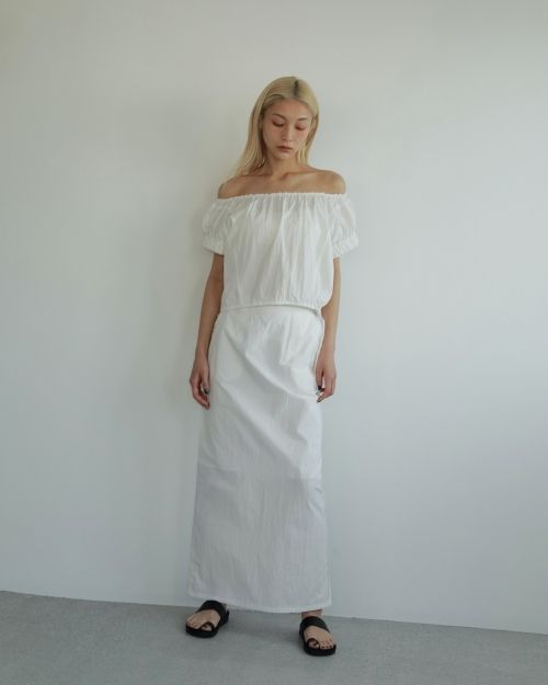 アンヌーク anuke　Soft Offshoulder Tops チャコール anuke 】Soft Offshoulder Tops | valance 福井｜レディース