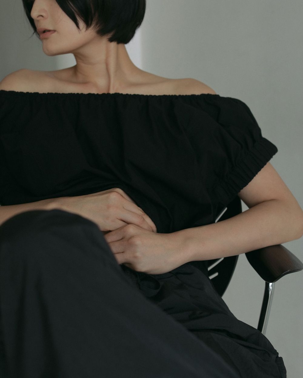 ànuke online store（アンヌーク） / Gather Offshoulder