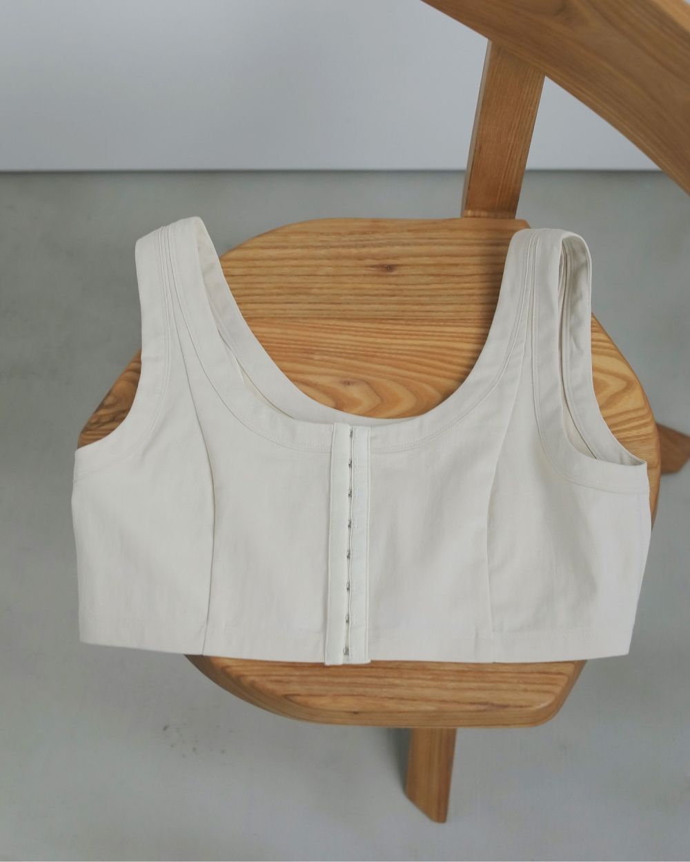 ànuke online store（アンヌーク） / Twill Hook BustierTwill
