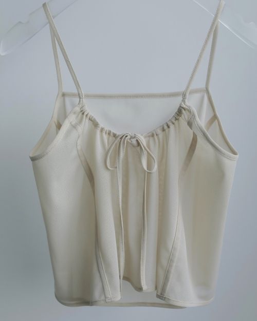 anuke アンヌーク 即日発送 Backopen Balloon Camisole 62520416 バックオープン バルーン キャミソール ノースリーブ キャミソール レディース ànuke online store（アンヌーク） / Backopen Balloon