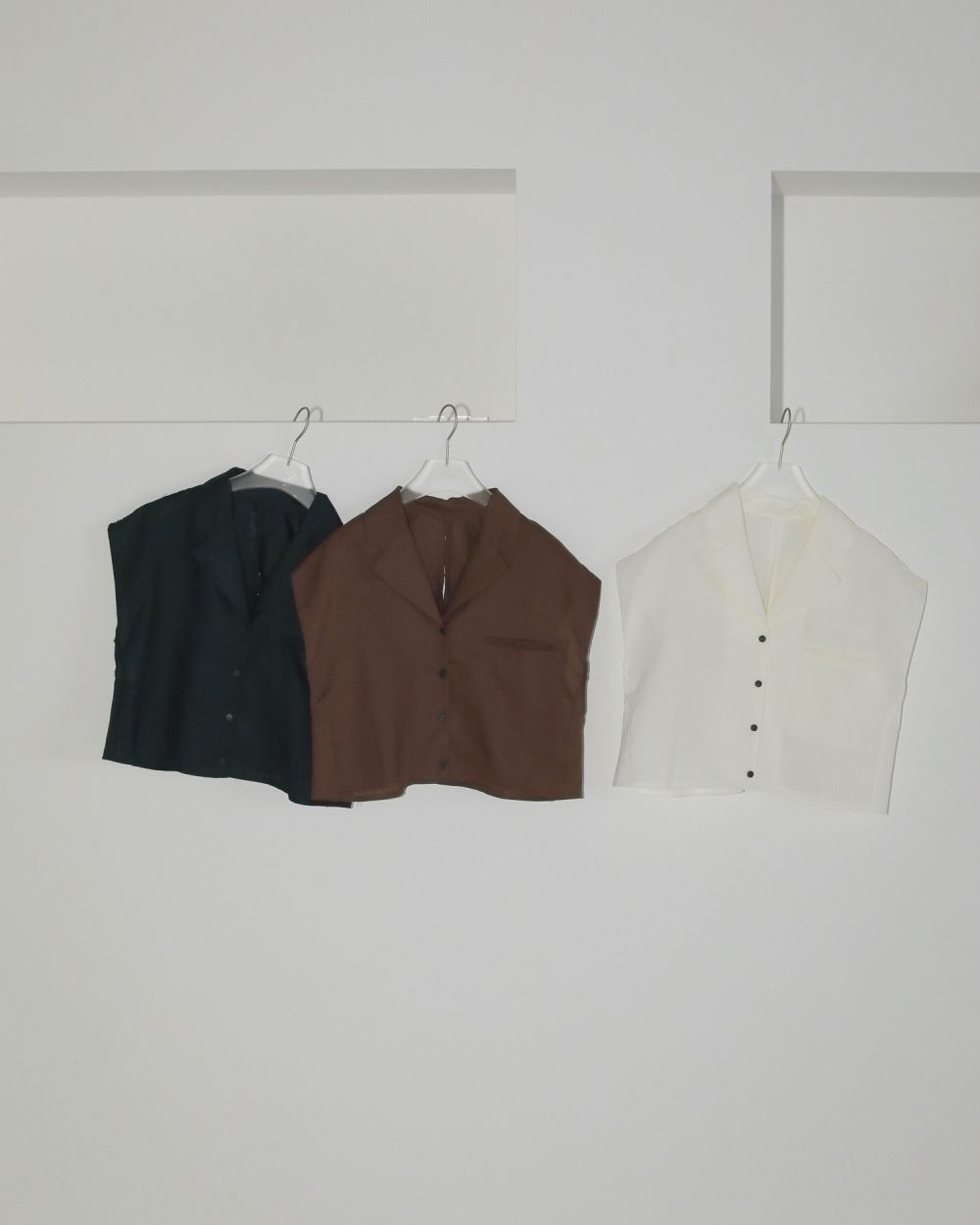 COS オープンカラーリネンシャツ opencollar linen shirt GRANDAD-COLLAR LINEN SHIRT グラッドカラーリネンシャツ｜COS