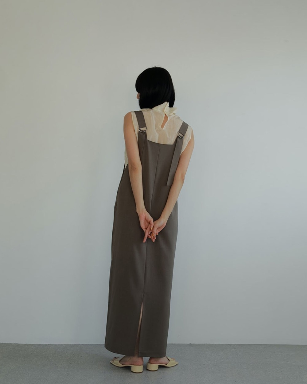 【La nature linge】シアーチュールタートル シーアイランドコットン・シアータートルネック/40代50代からの