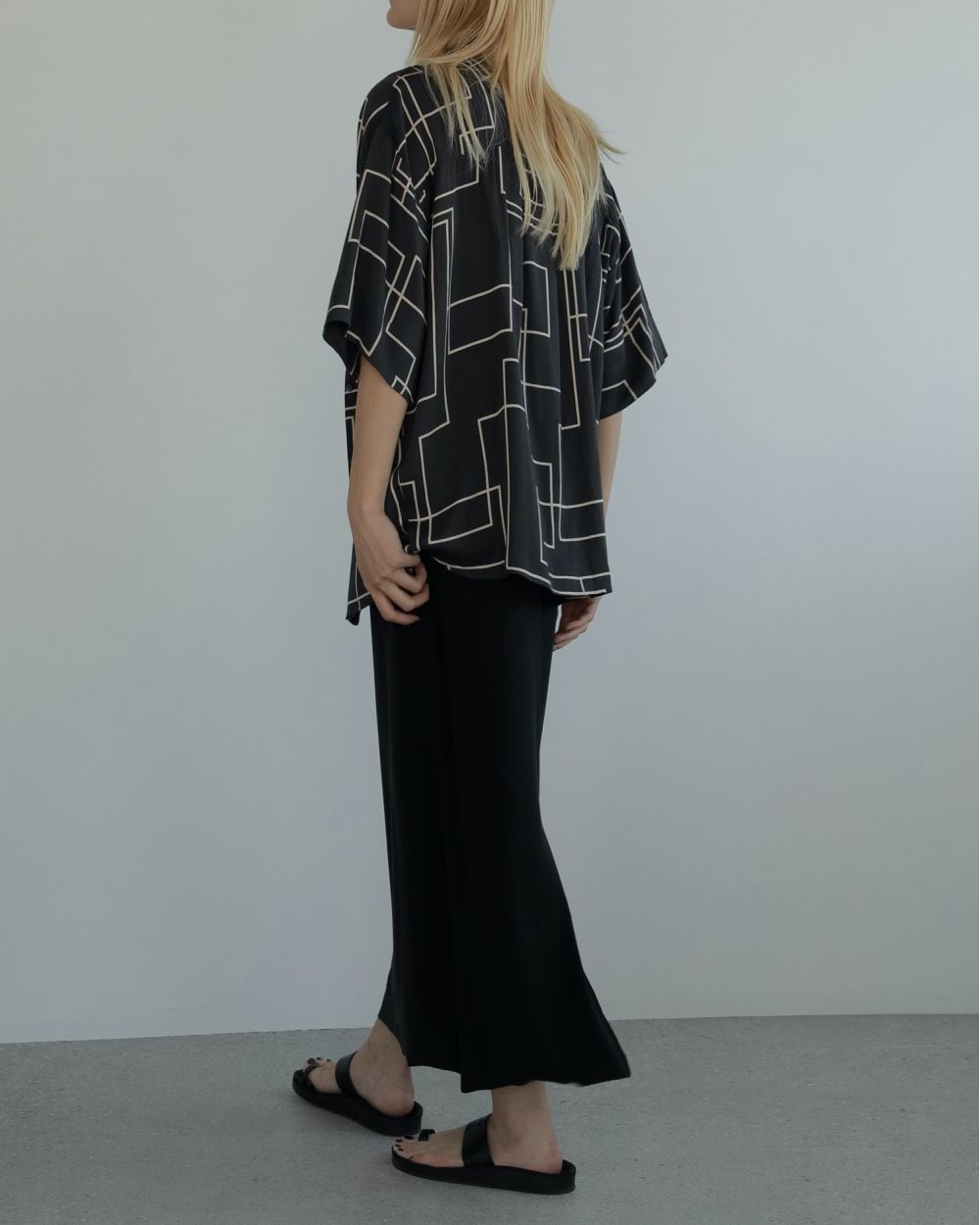 アンヌーク　 Geometric Opencollar Shirts ànuke online store（アンヌーク） / Geometric Opencollar