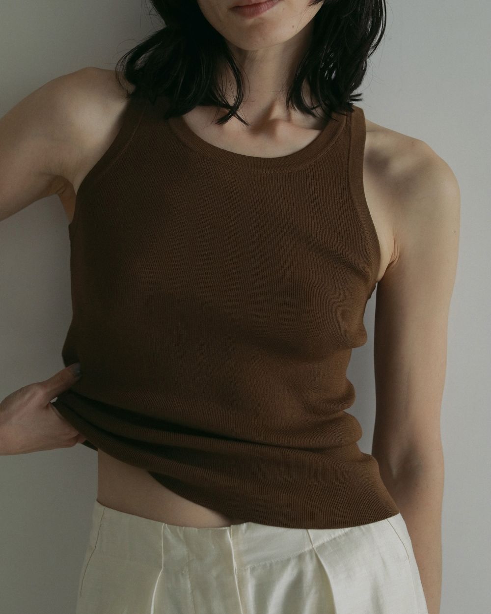 HANGRY & ANGRY タンクトップ ànuke online store（アンヌーク） / Highgauge Knit