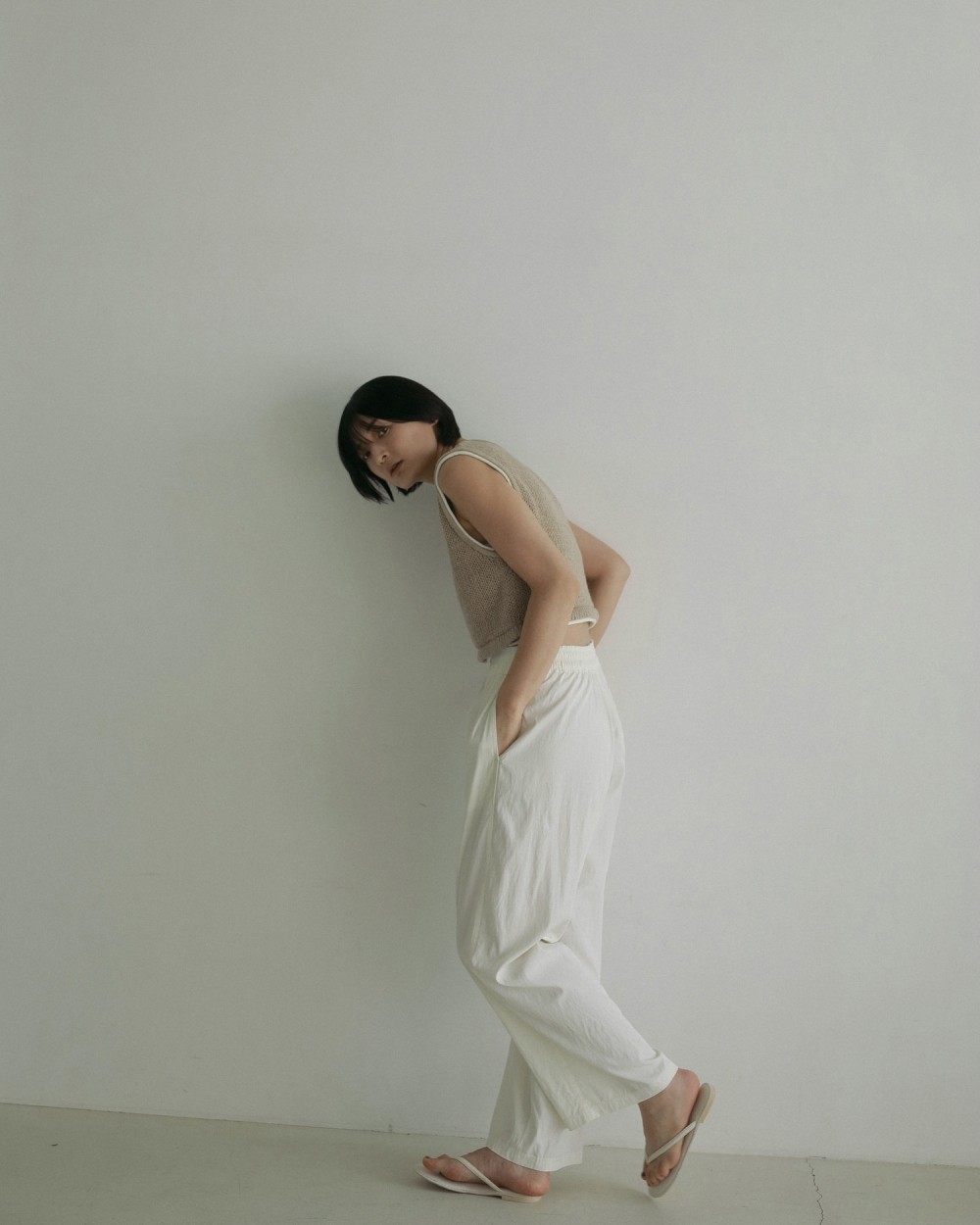 【SALE】anuke アンヌーク 即日発送 Lowgauge Short Knit 62510505 ローゲージショートニット ànuke online store（アンヌーク） / Lowgauge Short