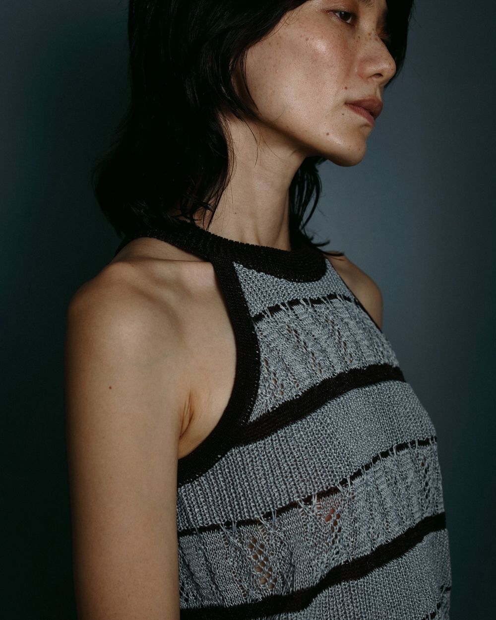 ànuke online store（アンヌーク） / Border Knit TanktopBorder