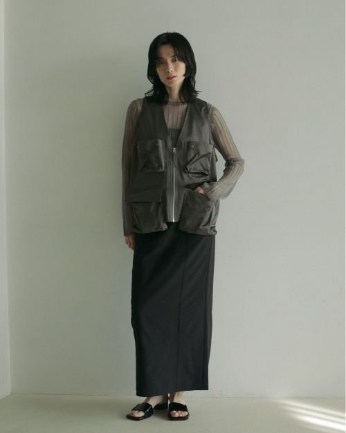 【値下げ】Shiny sheer knit ànuke online store（アンヌーク） / Flare Sheer KnitFlare