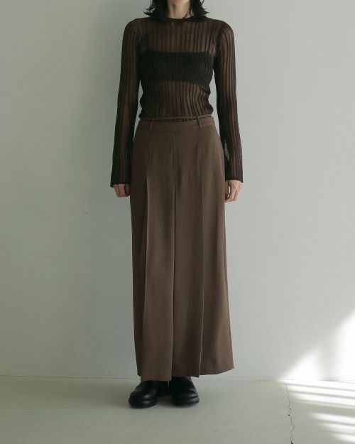 【値下げ】Shiny sheer knit ànuke online store（アンヌーク） / Flare Sheer KnitFlare