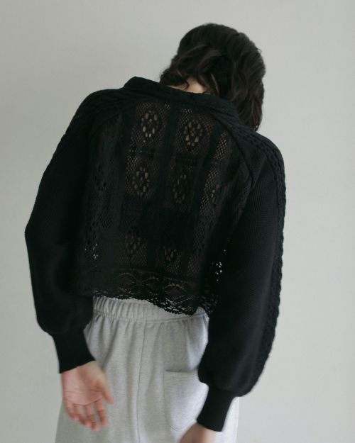 ànuke online store（アンヌーク） / Layered Lace KnitLayered