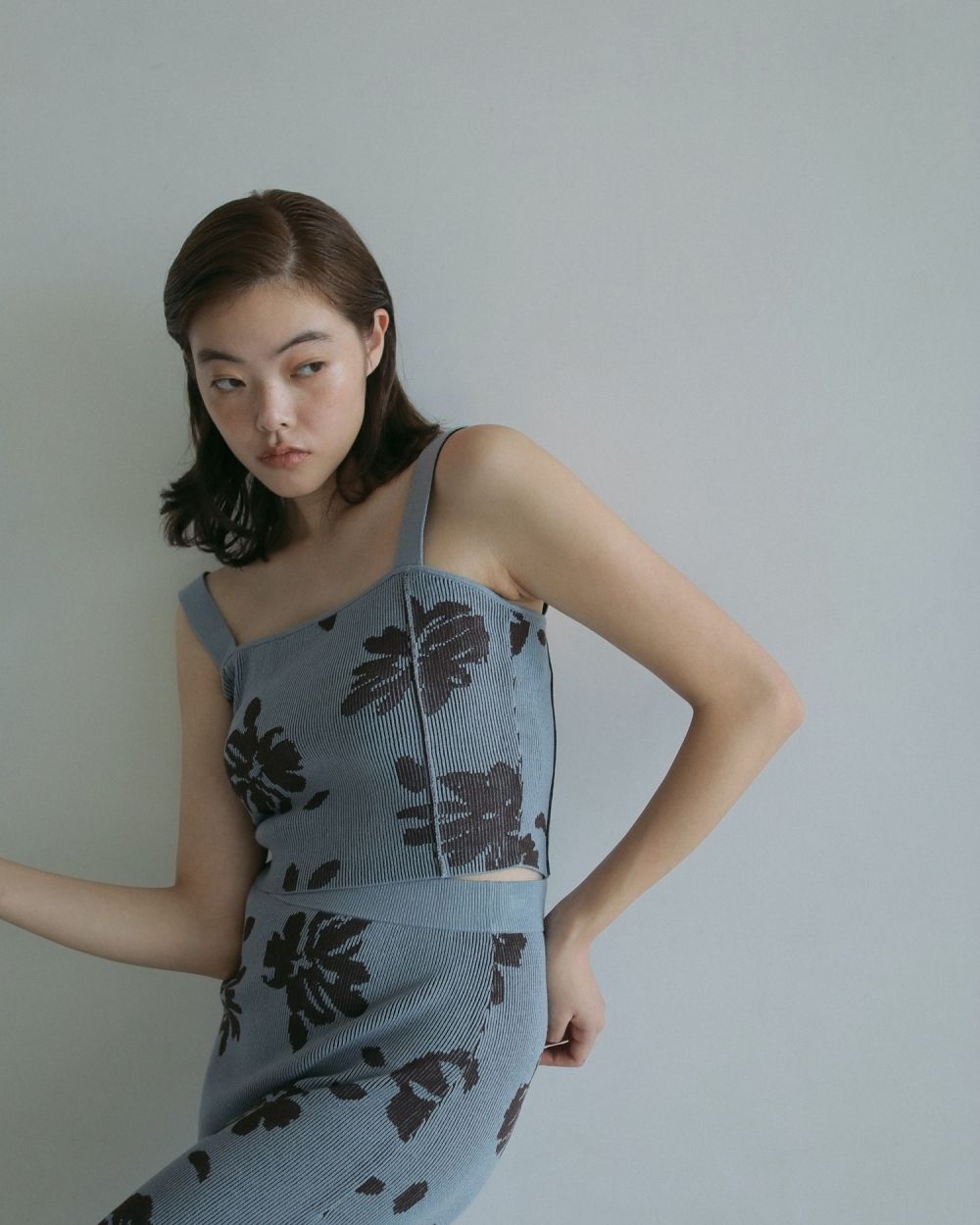 アンヌーク Botanical Knit Camisole ànuke online store（アンヌーク） / Botanical Knit