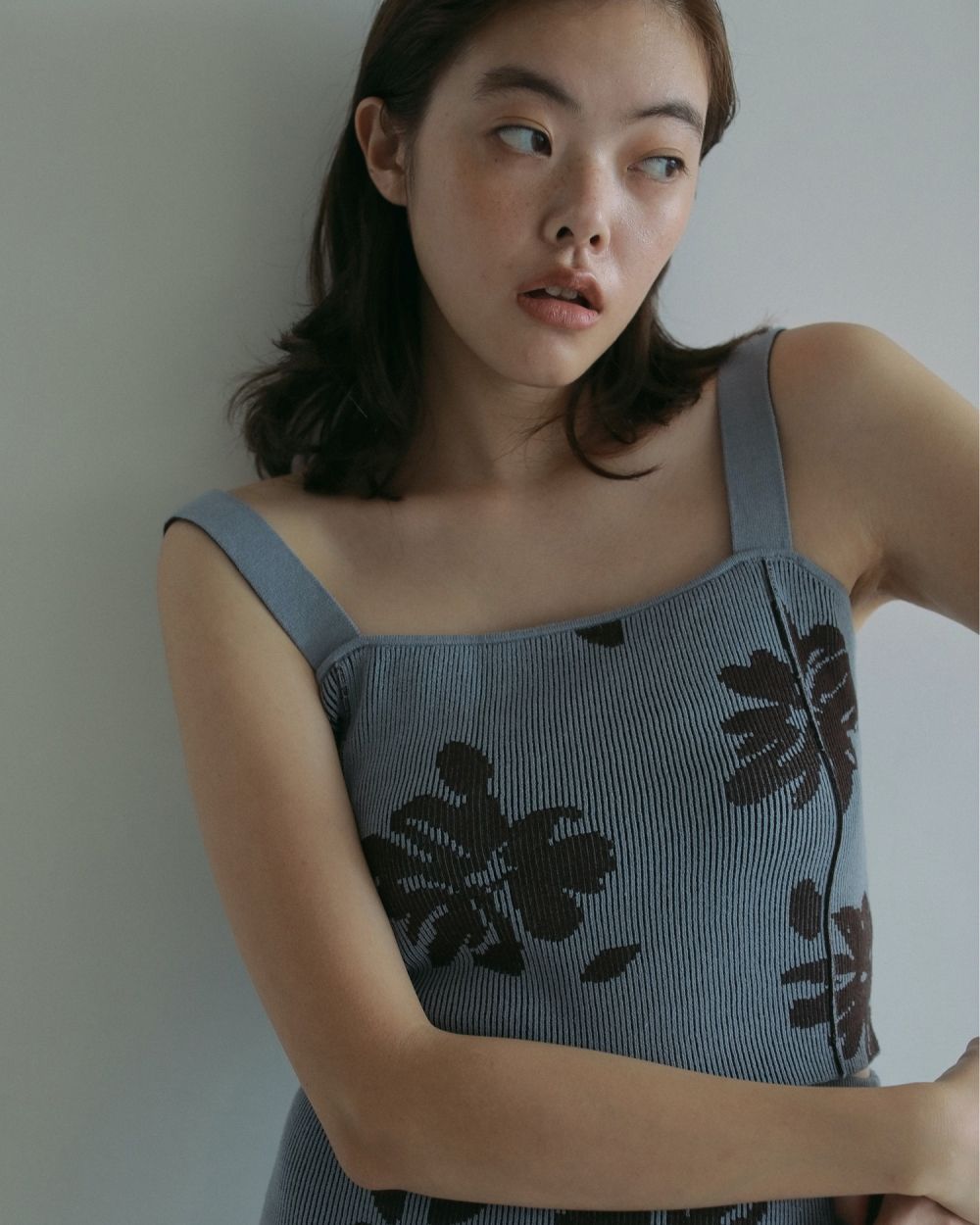 アンヌーク Botanical Knit Camisole ànuke online store（アンヌーク） / Botanical Knit