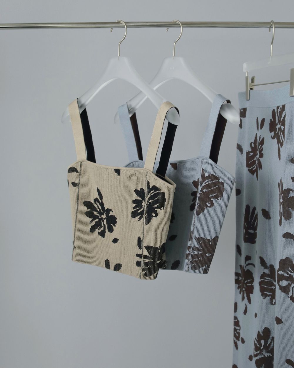 アンヌーク Botanical Knit Camisole ànuke online store（アンヌーク） / Botanical Knit