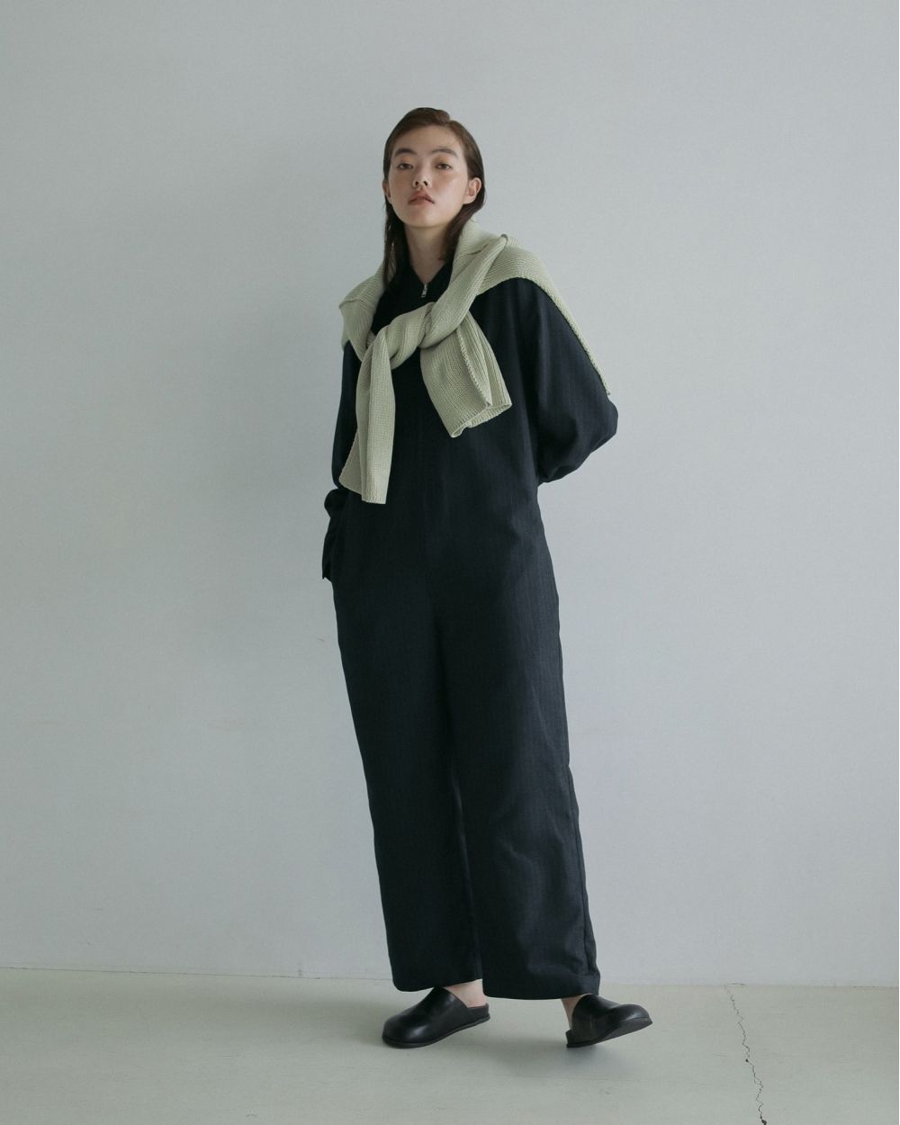 Crewneck Lowgauge Knit Crewneck Lowgauge Knit,クルーネックローゲージニット,62510520,ニット,ニットトップス,丸首,ànuke,トアンヌーク,lifes,ライフズ,25ss